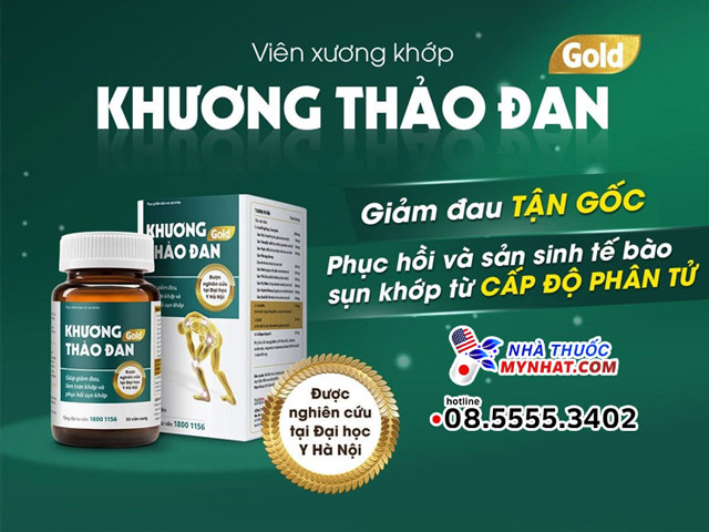 Công dụng của viên uống Khương Thảo Đan Gold
