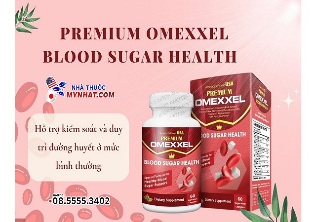 tác dụng Premium Omexxel Blood Sugar Health 