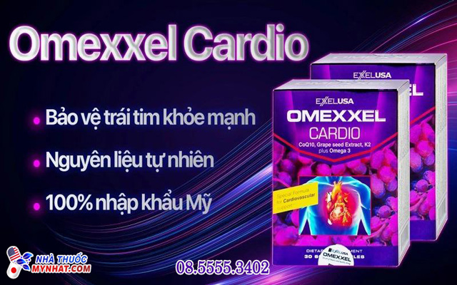 công dụng omexxel cardio excelife