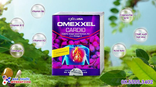 thành phần omexxel cardio excelife
