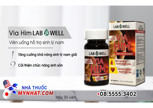 công dụng sản phẩm Lab Well Via Him