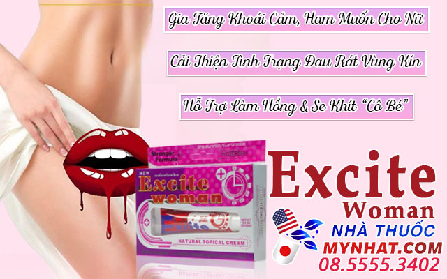 công dụng excite woman